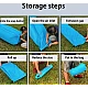 Saltea gonflabila tip sezlong Lazybag material rezistent umflare fara pompa pentru plaja/picnic/camping rucsac de depozitare Saltea gonflabila tip sezlong Lazybag material rezistent umflare fara pompa pentru plaja/picnic/camping rucsac de depozitare