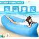 Saltea gonflabila tip sezlong Lazybag material rezistent umflare fara pompa pentru plaja/picnic/camping rucsac de depozitare Saltea gonflabila tip sezlong Lazybag material rezistent umflare fara pompa pentru plaja/picnic/camping rucsac de depozitare