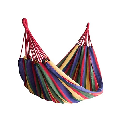 Hamac de 1 persoana cu husa de transport 190 X 80 cm simplu Hamac de 1 persoana cu husa de transport 190 X 80 cm simplu