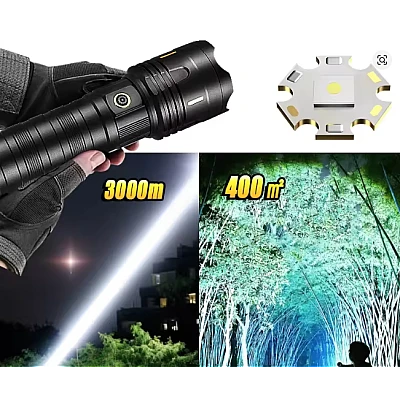 Lanterna de mana LED de mare putere ZSH X17 cu 4 moduri de iluminare Lanterna de mana LED de mare putere ZSH X17 cu 4 moduri de iluminare