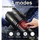 Lanterna de mana LED de mare putere ZSH X17 cu 4 moduri de iluminare Lanterna de mana LED de mare putere ZSH X17 cu 4 moduri de iluminare