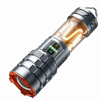 Lanterna de mana puternica ZSH AK183 cu zoom telescopic 3000m acumulator 26650 Lanterna de mana puternica ZSH AK183 cu zoom telescopic 3000m acumulator 26650