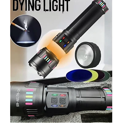 Lanterna puternica de mana ZSH AK178 cu filtre colorate Lanterna puternica de mana ZSH AK178 cu filtre colorate
