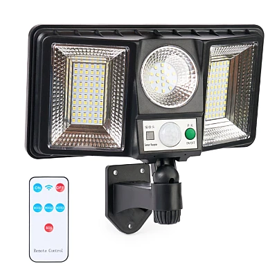 Proiector Solar GD 2202 cu senzor de miscare LED Integrat putere 50 W Proiector Solar GD 2202 cu senzor de miscare LED Integrat putere 50 W