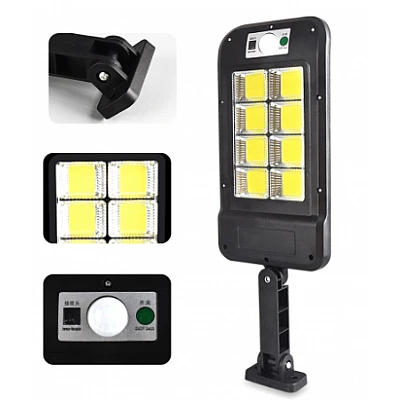 Mini proiector solar LED COB HS 8013C cu senzor de miscare Mini proiector solar LED COB HS 8013C cu senzor de miscare