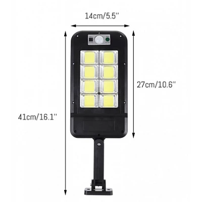 Mini proiector solar LED COB HS 8013C cu senzor de miscare Mini proiector solar LED COB HS 8013C cu senzor de miscare