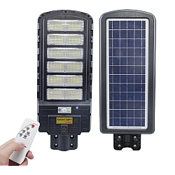 Lampa solara stradala putere 600W cu telecomanda JT9600