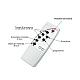 Lampa solara stradala putere 600W cu telecomanda JT9600 Lampa solara stradala putere 600W cu telecomanda JT9600