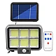 Proiector solar 294LED 50W senzor de miscare HS 8022 telecomanda 3 moduri de iluminare 6 casete Proiector solar 294LED 50W senzor de miscare HS 8022 telecomanda 3 moduri de iluminare 6 casete