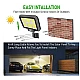 Proiector solar 294LED 50W senzor de miscare HS 8022 telecomanda 3 moduri de iluminare 6 casete Proiector solar 294LED 50W senzor de miscare HS 8022 telecomanda 3 moduri de iluminare 6 casete