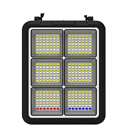 Proiector solar GD PLUS  2208C 4 tipuri de iluminare incarcare telefon putere 400W