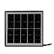 Proiector led cu panou solar putere 25w GD 8625