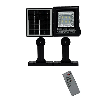 Proiector led cu panou solar putere 25w GD 8625