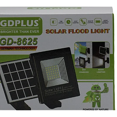 Proiector led cu panou solar putere 25w GD 8625