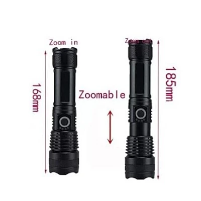 Lanterna led XH P50 reincarcabila zoom reglabil acumulator 18650 X71