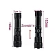 Lanterna led XH P50 reincarcabila zoom reglabil acumulator 18650 X71