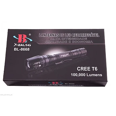 Lanterna de Mana BL 8668 T6 Cu 5 Moduri Iluminare Lanterna de Mana BL 8668 T6 Cu 5 Moduri Iluminare