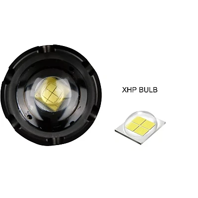 Lanterna LED Profesionala zoom P517 P90 Incarcare USB rezistenta la apa