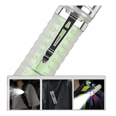 Mini lanterna de mana BL 520D COB + XPE magnetica lupa tip C Mini lanterna de mana BL 520D COB + XPE magnetica lupa tip C
