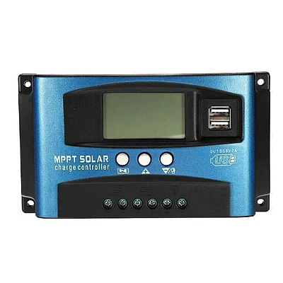 Controler solar de incarcare MPPT/PWM 12V/24V 60A dublu USB ecran LCD Controler solar de incarcare MPPT/PWM 12V/24V 60A dublu USB ecran LCD