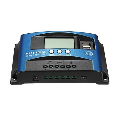 Controler solar de incarcare MPPT/PWM 12V/24V 60A dublu USB ecran LCD Controler solar de incarcare MPPT/PWM 12V/24V 60A dublu USB ecran LCD