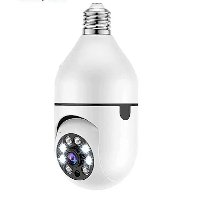 Camera supraveghere WiFi 8177HJ tip bec cu soclu E27 vedere nocturna Camera supraveghere WiFi 8177HJ tip bec cu soclu E27 vedere nocturna