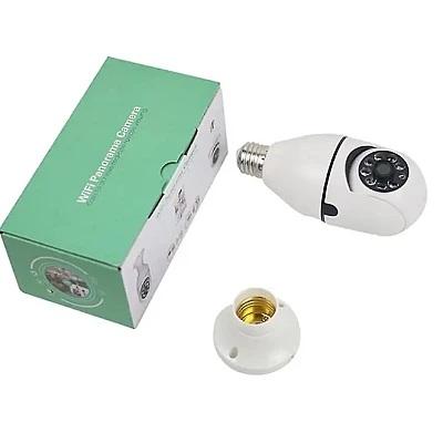 Camera supraveghere WiFi 8177HJ tip bec cu soclu E27 vedere nocturna Camera supraveghere WiFi 8177HJ tip bec cu soclu E27 vedere nocturna