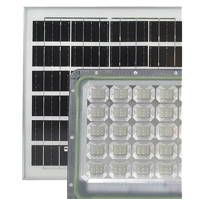 Proiector solar LED impermeabil 300W cu panou si telecomanda GD 300X Proiector solar LED impermeabil 300W cu panou si telecomanda GD 300X