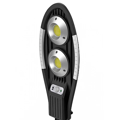 Lampa solara cu senzor de miscare pentru exterior de 100W si telecomanda XBJ100W