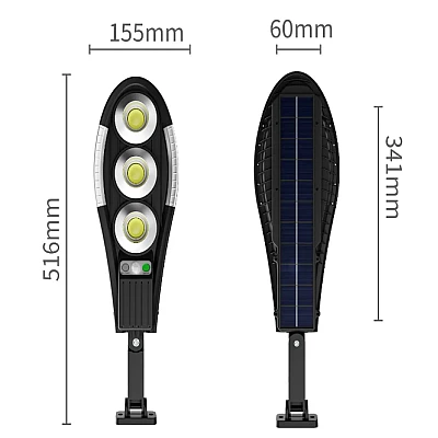 Lampa solara cu senzor de miscare pentru exterior de 150W si telecomanda XBJ 150W Lampa solara cu senzor de miscare pentru exterior de 150W si telecomanda XBJ 150W