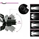 Lanterna Frontala LED+2COB 5W Zoom Acumulatori BLC 865T6 Lanterna Frontala LED+2COB 5W Zoom Acumulatori BLC 865T6