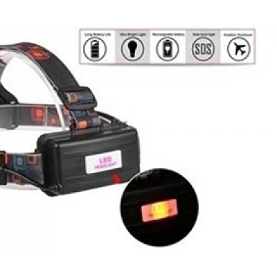 Lanterna Frontala LED+2COB 5W Zoom Acumulatori BLC 865T6 Lanterna Frontala LED+2COB 5W Zoom Acumulatori BLC 865T6