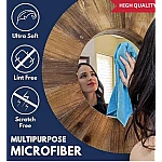 Set 12 lavete microfibra ultra absorbante gri ecologice reutilizabile Set 12 lavete microfibra ultra absorbante gri ecologice reutilizabile