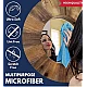 Set 12 lavete microfibra ultra absorbante gri ecologice reutilizabile Set 12 lavete microfibra ultra absorbante gri ecologice reutilizabile