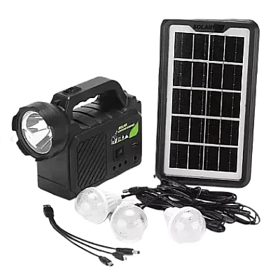 Kit solar GDPlus GD P30 cu 3 becuri sistem iluminare Kit solar GDPlus GD P30 cu 3 becuri sistem iluminare