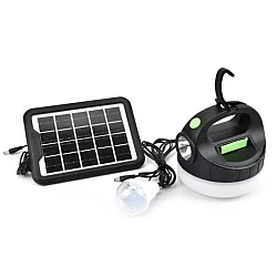Kit solar GDPlus GD P20 cu lampa multifunctionala