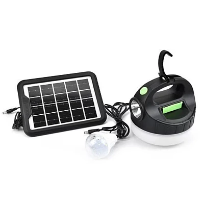 Kit solar GDPlus GD P20 cu lampa multifunctionala Kit solar GDPlus GD P20 cu lampa multifunctionala