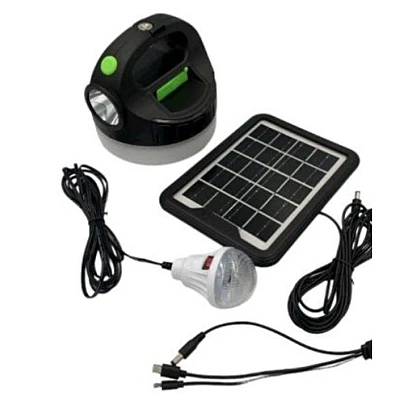 Kit solar GDPlus GD P20 cu lampa multifunctionala Kit solar GDPlus GD P20 cu lampa multifunctionala