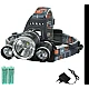 Lanterna de cap cu 3 LED reincarcabila R3000 Lanterna de cap cu 3 LED reincarcabila R3000