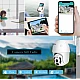 Camera de supraveghere WIFI Pro 8 LED 3MP exterior/interior FullHD 2k 4X zoom Camera de supraveghere WIFI Pro 8 LED 3MP exterior/interior FullHD 2k 4X zoom