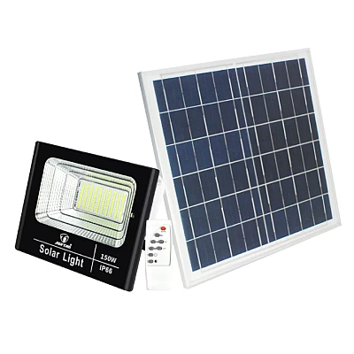 Proiector cu panou solar 400W si telecomanda BJ400W Proiector cu panou solar 400W si telecomanda BJ400W