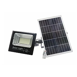 Proiector cu panou solar 200W si telecomanda BJ200W