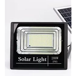 Proiector cu panou solar 400W si telecomanda BJ400W Proiector cu panou solar 400W si telecomanda BJ400W