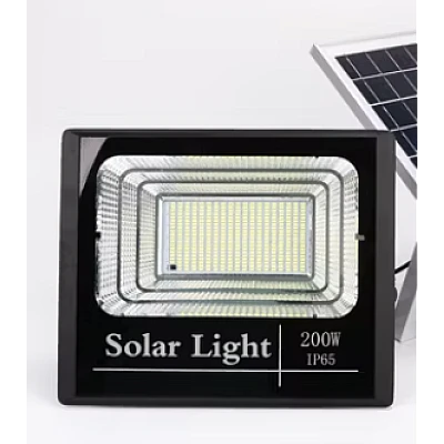 Proiector cu panou solar 600W si telecomanda BJ600W Proiector cu panou solar 600W si telecomanda BJ600W