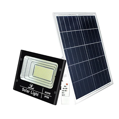 Proiector cu panou solar 600W si telecomanda BJ600W Proiector cu panou solar 600W si telecomanda BJ600W