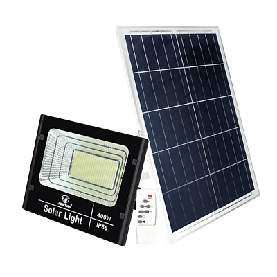 Proiector cu panou solar 600W si telecomanda BJ600W Proiector cu panou solar 600W si telecomanda BJ600W