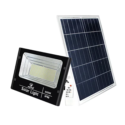 Proiector cu panou solar 600W si telecomanda BJ600W Proiector cu panou solar 600W si telecomanda BJ600W