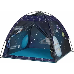Cort pentru copii model Jupiter 1.2m x 1.2m x 1.05m cu lanterna proiector