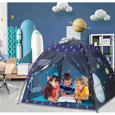 Cort pentru copii model Jupiter 1.2m x 1.2m x 1.05m cu lanterna proiector Cort pentru copii model Jupiter 1.2m x 1.2m x 1.05m cu lanterna proiector
