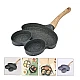 Tigaie antiaderenta cu 3 compartimente forma de broscuta Tigaie antiaderenta cu 3 compartimente forma de broscuta